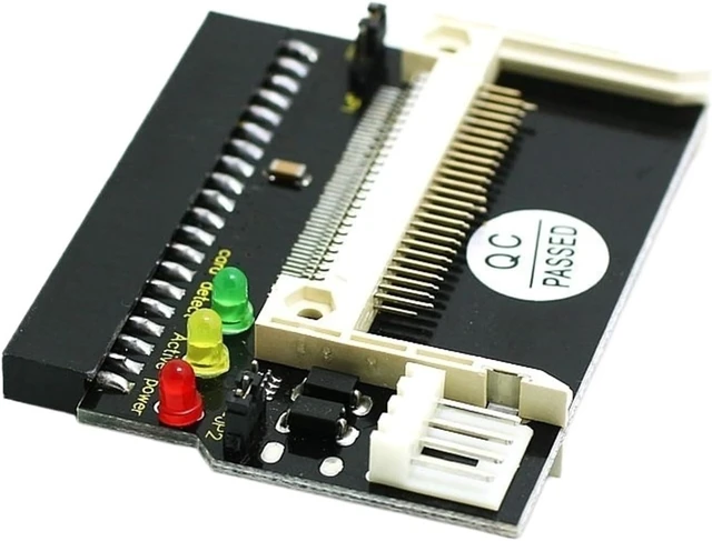 Alt view image 4 of 4 - Double Sided CF Card to 3.5 Female 40 pin cf to Adapter Converter Card Standard IDE True-IDE Mode for PC Hard Disk