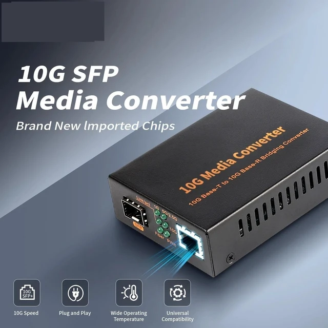 Alt view image 2 of 6 - 10G Fiber Optic transceiver 10G photoelectric Converter 10G SFP