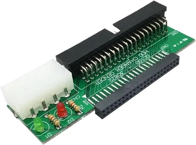 Alt view image 2 of 3 - Easy Install 44 Pin 2.5" HDD to 3.5" IDE 40 Pin Interface Adapter