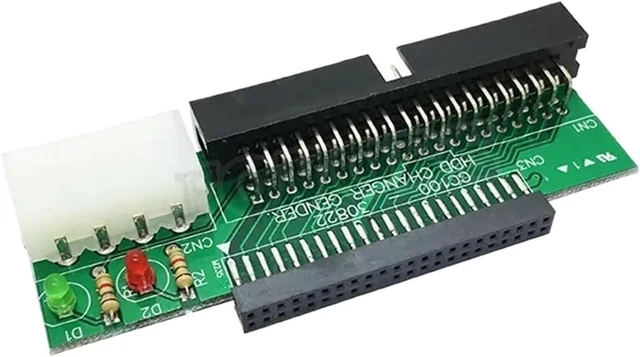 Alt view image 3 of 3 - Easy Install 44 Pin 2.5" HDD to 3.5" IDE 40 Pin Interface Adapter