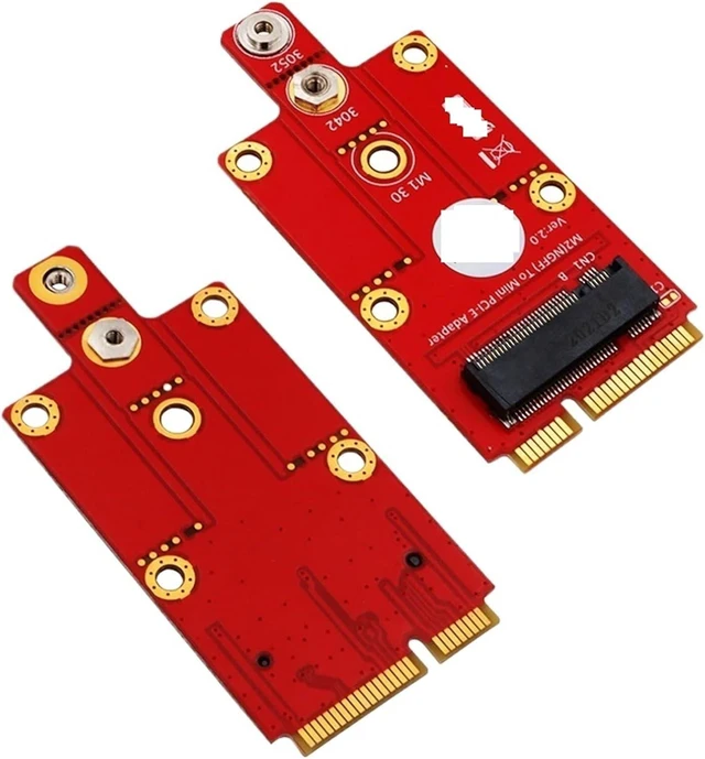 Alt view image 2 of 2 - NGFF M.2 Key B to PCIe PCI-E Adapter for 3G 4G 5G Module M2 to Pcie Converter Riser