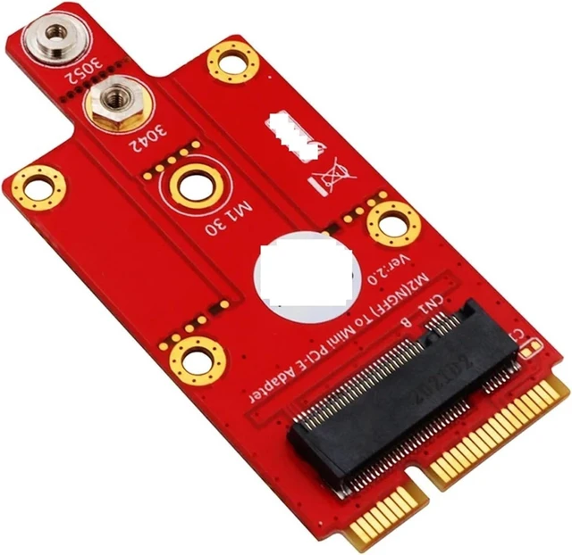 Main image of NGFF M.2 Key B to PCIe PCI-E Adapter for 3G 4G 5G Module M2 to Pcie Converter Riser