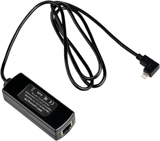 Alt view image 2 of 4 - 1 PCS 5V PoE Adapter Charger Ethernet Power and Wired Data