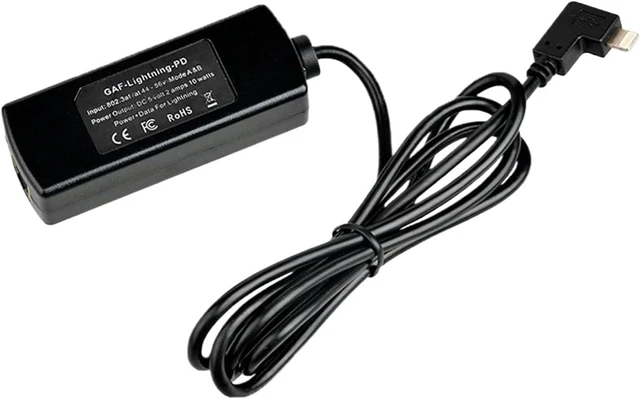 Alt view image 3 of 4 - 1 PCS 5V PoE Adapter Charger Ethernet Power and Wired Data