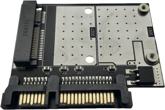 Main image of MSATA SSD to 2.5/3.5in SATA3.0 22pin Adapter Card to Converter Card MSATA to 2.5/3.5 Hard Drive Adapter