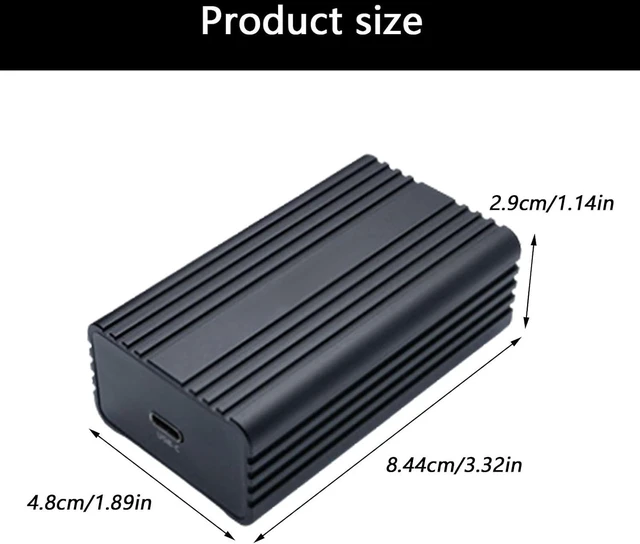 Alt view image 2 of 7 - 10G USB Ethernet Adapter with RTL8159 Chip Aluminum Case for Laptop Smartphone Fast Speed Networking Connection