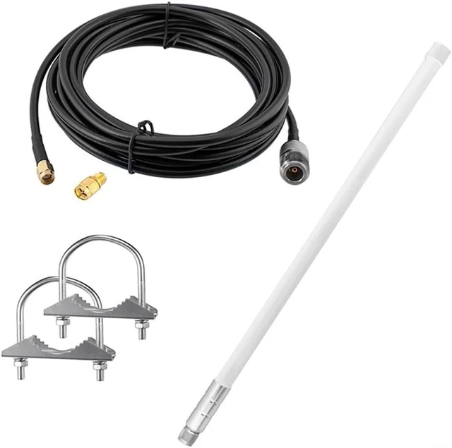 Alt view image 4 of 7 - 12dBi for lora for antenna 860-930MHz Fiberglass 8m Cable 12dBi