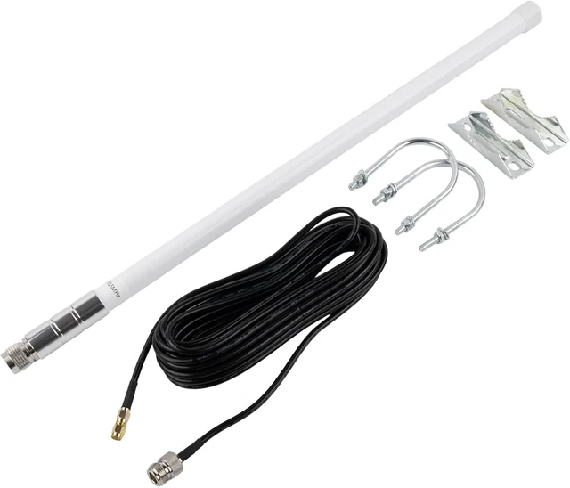 Alt view image 3 of 7 - 12dBi for lora for antenna 860-930MHz Fiberglass 8m Cable 12dBi