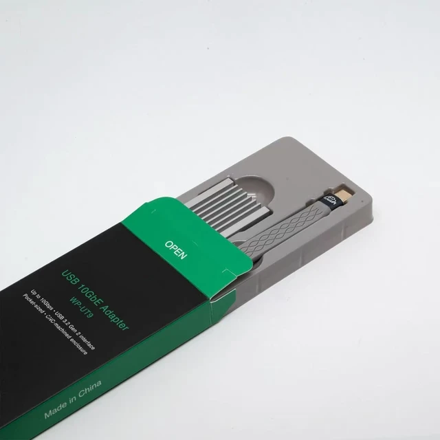 Alt view image 3 of 5 - WPUT9 USB C to Ethernet Adapter 10G, Aluminum Ethernet Adapter for Laptop