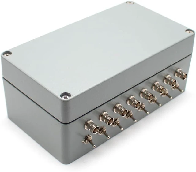 Main image of 16Port BNC RF Shielding Enclosure Box, DieCast Aluminum