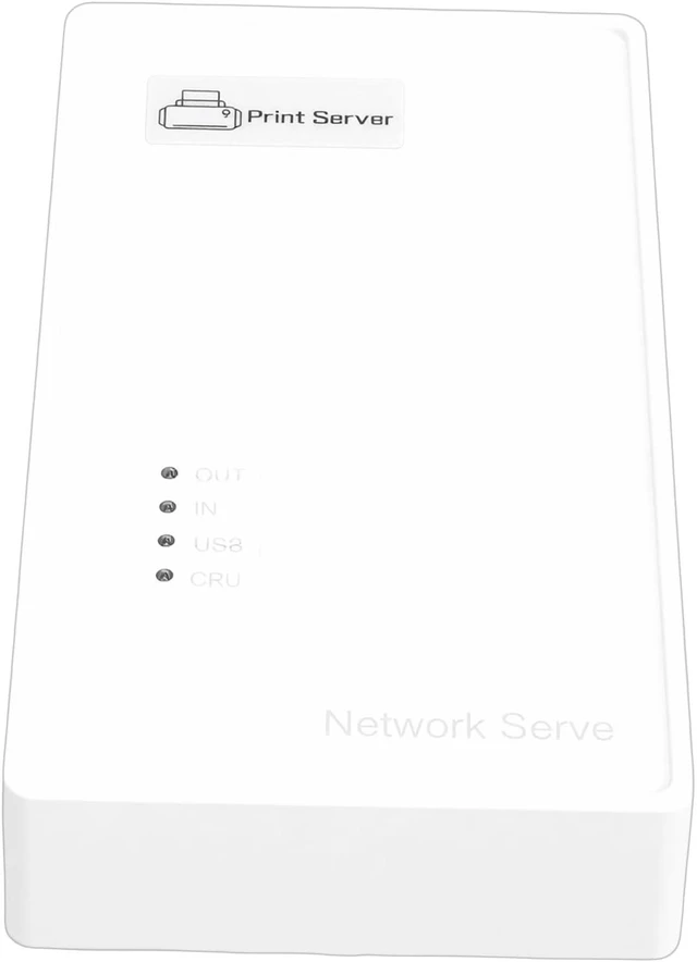 Alt view image 3 of 7 - WALFRONT USB Print Server for Wireless WiFi Printer Sharing, 2.4GHz