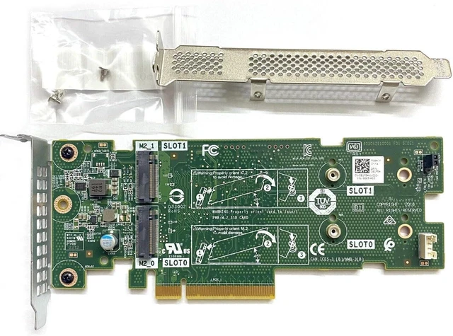 Main image of for 7HYY4 61F54 72WKY M7W47 JV70F BOSS Boot Optimized Server Storage M.2 SSD