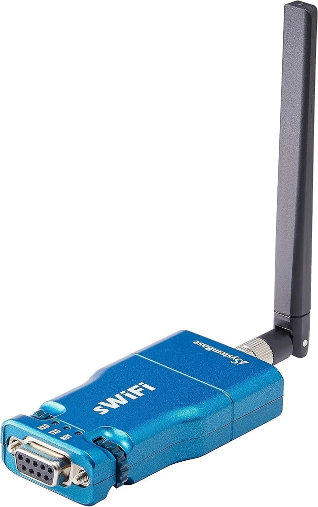 Main image of SystemBase - Made in Korea - sWiFi/All, RS232/RS422/RS485 to Wi-Fi, Serial to Wi-Fi Converter, 2.4GHz/5GHz Dual Band,IEEE 802.11 a/b/g/n, Utility sWiFiConfig