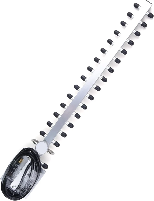 Alt view image 4 of 7 - 2.4GHz 25dBi 2400-2500MHz Yagi Antenna for Outdoor with 15m Extension Cable