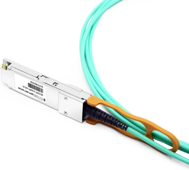 Alt view image 5 of 5 - 40G QSFP+ to 4 x 10G SFP+ Active Optical Breakout Cable Compatible with Extreme 10GB-4-F03-QSFP 3m (10ft)