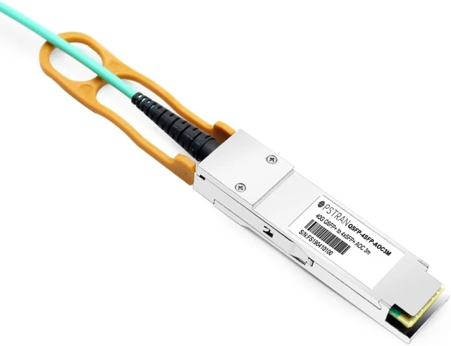 Alt view image 4 of 5 - 40G QSFP+ to 4 x 10G SFP+ Active Optical Breakout Cable Compatible with Extreme 10GB-4-F03-QSFP 3m (10ft)