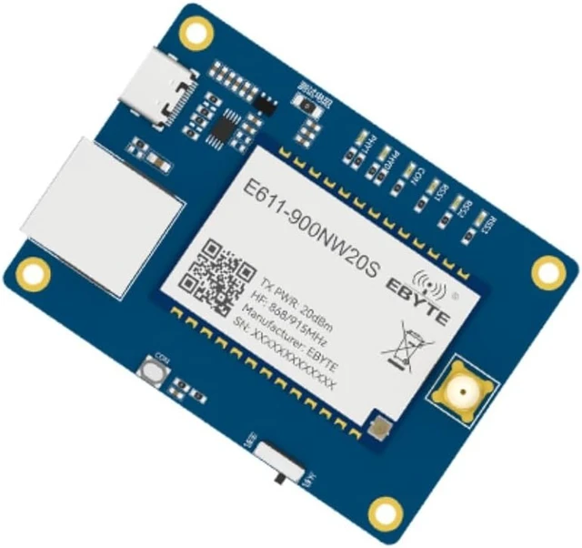 Alt view image 3 of 5 - Test Board for 830-930M Wireless Data Image Transmission Module EWT611-900NW20S Rate16M RS485 Full Duplex Long Distance 1KM Star Networking