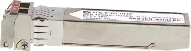 Alt view image 2 of 7 - Networx SFP 10 Gigabit Fiber Module - 10GBase-ER, LC Singlemode, 40km, 1550nm