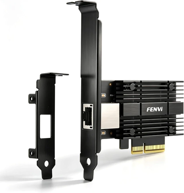 Main image of FENVI RTL8127 10G PCIe X4, 4X Faster Than 2.5G, NAS/Server, Win/Linux