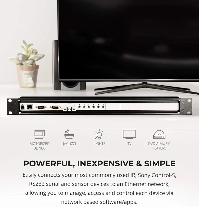 Alt view image 4 of 6 - GC-100-18R Network Adapter with 18-Inch Rack Mount Kit
