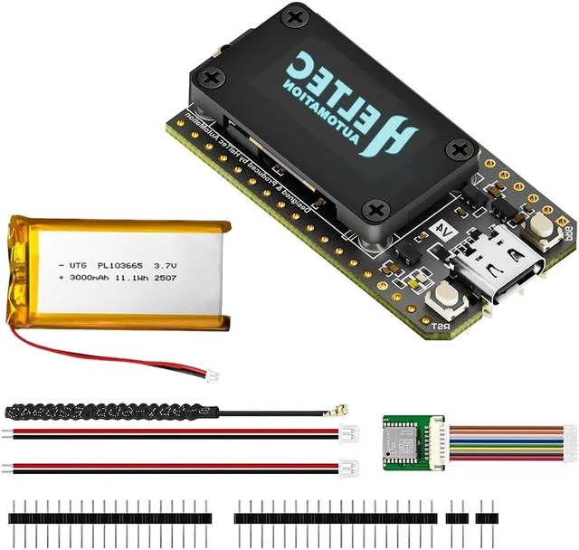 Main image of Heltec ESP32-S3R2 SX1262 LoRa 32 V4 with GPS Module 3000mAh Battery