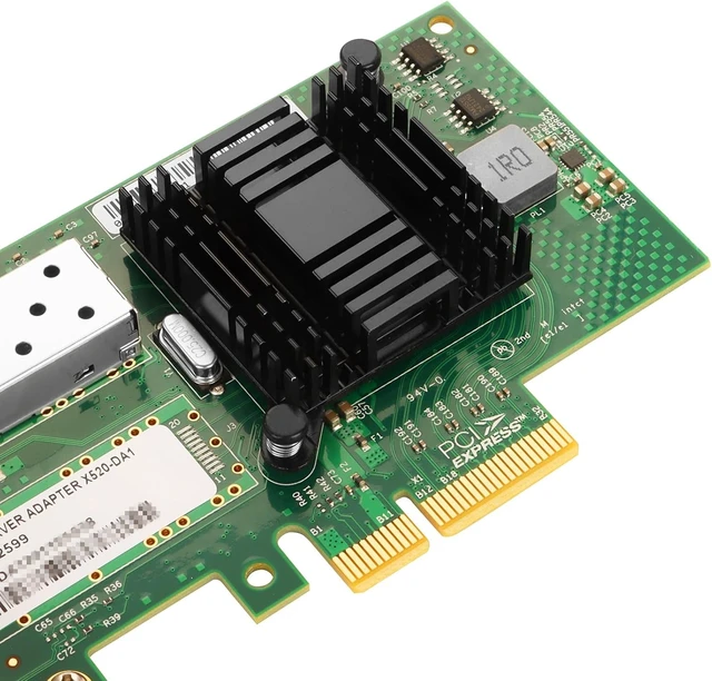 Alt view image 6 of 6 - Vogzone for X520-DA1-X4 Network Adapter, 10GbE 1x SFP+ PCIe 2.0 x4 NIC
