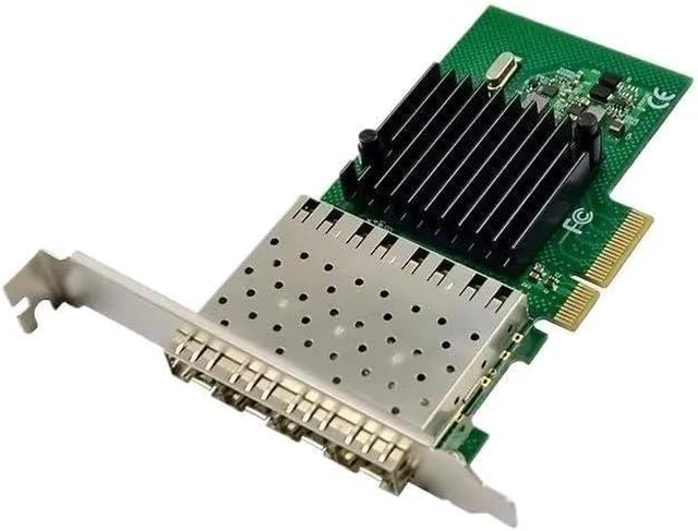 Main image of for I350-F4 PCI-E x4 Gigabit Quad SFP Port Server Network Card