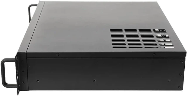 Alt view image 5 of 7 - 2U Server Chassis Rackmount Case,Wall Mount Server Cabinet IT Network Rack
