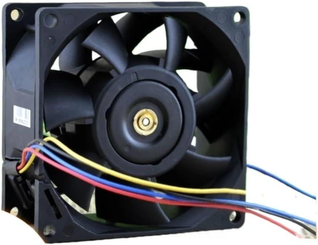 Alt view image 3 of 4 - Laptop Parts for Delta 8038 12V 0.87A Dual Ball PWM Fan FFB0812SHE for Airflow Cooling in Networking Equipment Power Supplies
