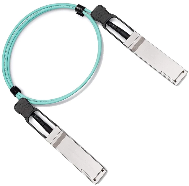 Main image of 40G QSFP+ AOC Cable-QSFP AOC Active Optical Cable, QDR, MMF, Compatible with Cisco QSFP-H40G-AOC10M, 10-Meter (32.8ft)