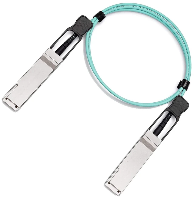 Alt view image 3 of 4 - 40G QSFP+ AOC Cable-QSFP AOC Active Optical Cable, QDR, MMF, Compatible with Cisco QSFP-H40G-AOC10M, 10-Meter (32.8ft)