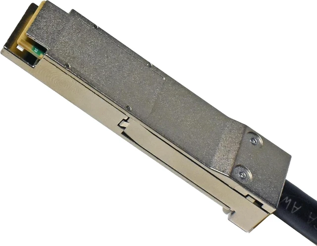 Alt view image 2 of 5 - 5M QSFP Passive Copper Cable 530-4446-01 X2121A-5M-N for Oracle Sun