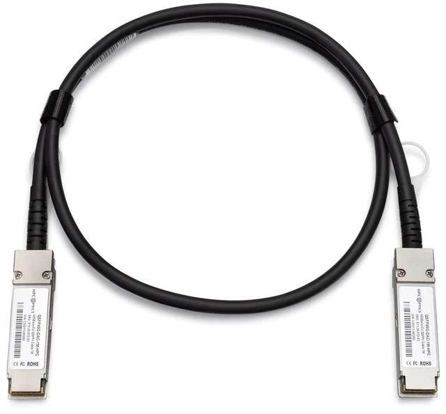 Main image of Compatible with Extreme 40G-DACP-QSFPZ5M QSFP to QSFP 50cm Twinax DAC Cable
