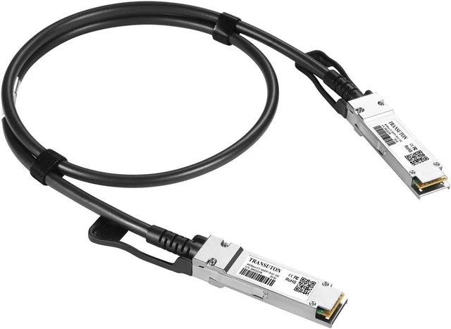 Alt view image 3 of 5 - 40G QSFP+ DAC Passive Cable,0.5-Meter(1.64ft)