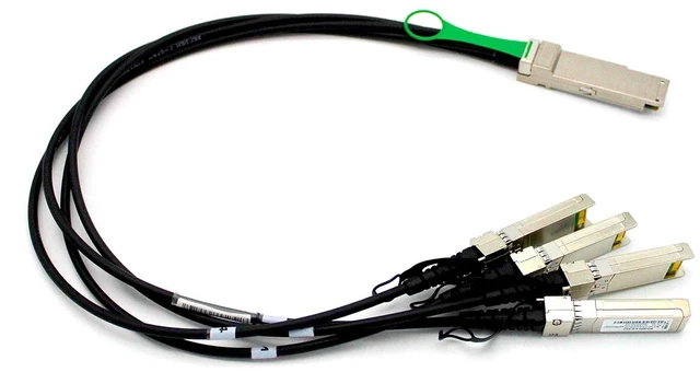 Main image of Compatible with Arista CAB-Q-S-0.5M QSFP+ to 4xSFP+ Breakout Cable