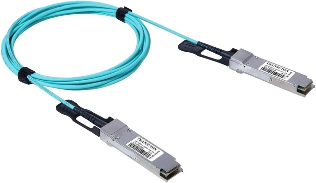 Alt view image 3 of 5 - 40G QSFP+ AOC Cable,Active Optical (15M/49ft)