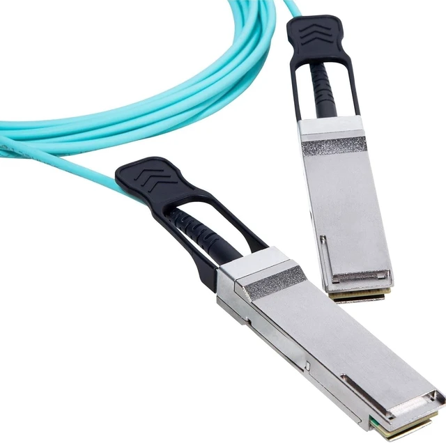 Alt view image 5 of 5 - 40G QSFP+ AOC Cable,Active Optical (15M/49ft)
