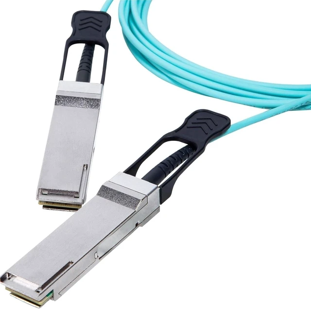 Alt view image 4 of 5 - 40G QSFP+ AOC Cable,Active Optical (15M/49ft)