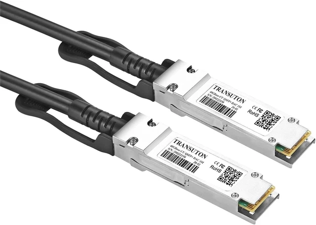 Alt view image 4 of 5 - 40G QSFP+ DAC Passive Cable,5-Meter(16.4ft)