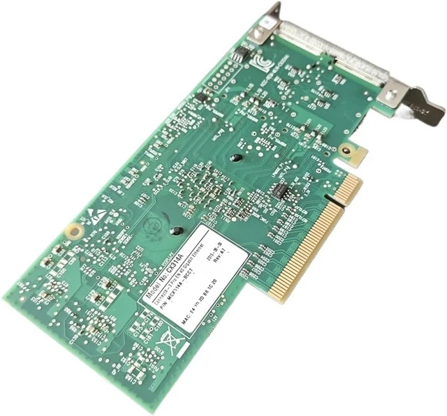 Alt view image 2 of 3 - CX314A-BCCT ConnectX-3 Pro 40GbE Dual-Port QSFP Network Card(Short Bracket)