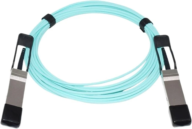 Alt view image 3 of 6 - QSFP+ 40G 7M QSFP+ to QSFP+ Active Optical CableOM3 SFP Cable 7M(1 pc)