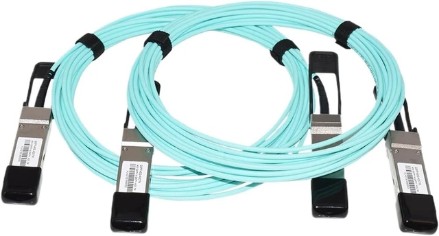 Alt view image 2 of 6 - QSFP+ 40G 7M QSFP+ to QSFP+ Active Optical CableOM3 SFP Cable 7M(1 pc)