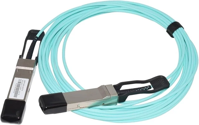 Alt view image 5 of 6 - QSFP+ 40G 7M QSFP+ to QSFP+ Active Optical CableOM3 SFP Cable 7M(1 pc)