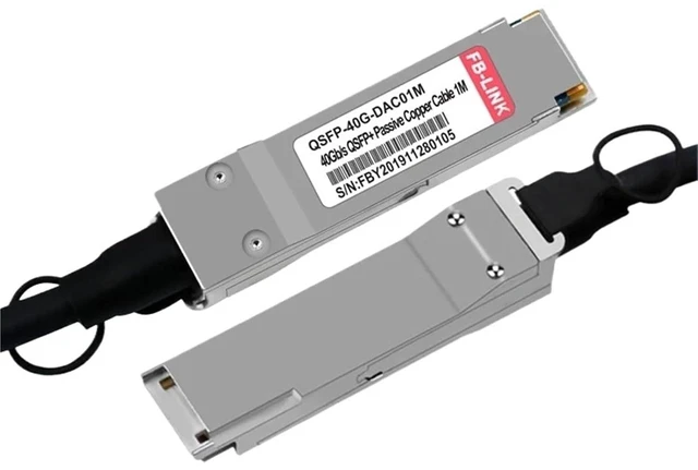 Main image of 1Pcs 40G DAC Cable QSFP+to QSFP+ Stacking Cable Direct Attach Copper 1/3/5/7M, Compatible with Ethernetswitch(40G DAC-30AWG-1M)
