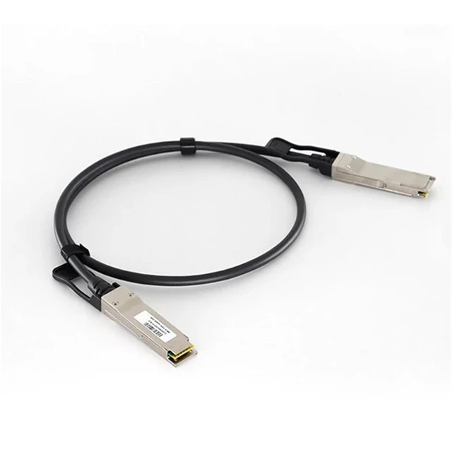 Alt view image 3 of 6 - 1Pcs 40G DAC Cable QSFP+to QSFP+ Stacking Cable Direct Attach Copper 1/3/5/7M, Compatible with Ethernetswitch(40G DAC-30AWG-1M)