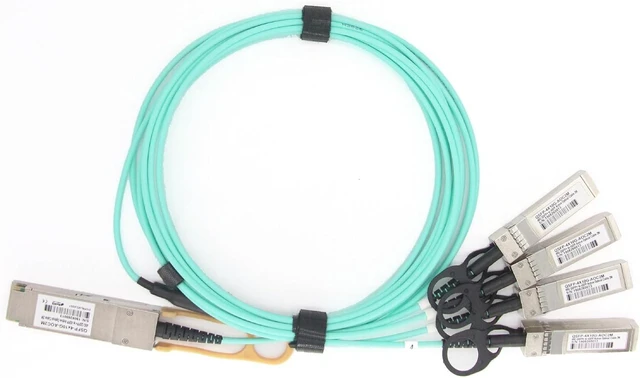 Alt view image 2 of 2 - 40G 1 Minute 4 Active Optical Cable 1M Compatible with Switch Stacking line QSFP+ Active Optical Cable(1M)