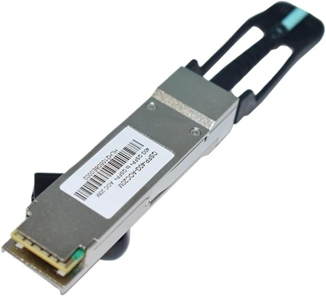 Alt view image 2 of 6 - 40G QSFP+ 20M Aqua Color OM3 QSFP+ to QSFP+ OM3 20M Active Optical Cable (Color : 1 pc)