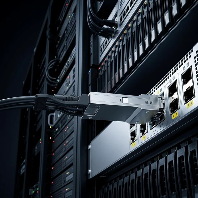 Alt view image 6 of 6 - 100GbE QSFP28 Cable-100GBASE-CR4 Passive Direct Attach Copper Cable(6.6ft)