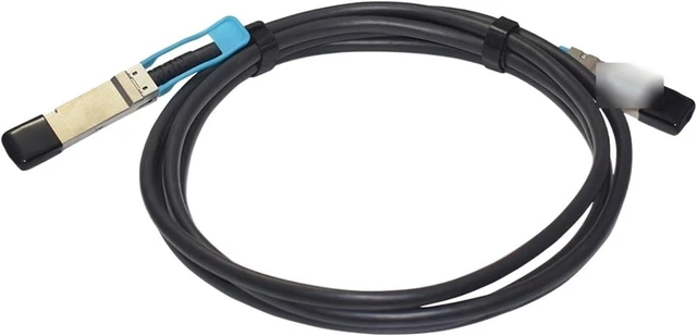 Main image of 100G QSFP28 to QSFP28 30AWG 1M Passive Direct Attach Copper Twinax DAC Cable QSFP-100G-CU1M