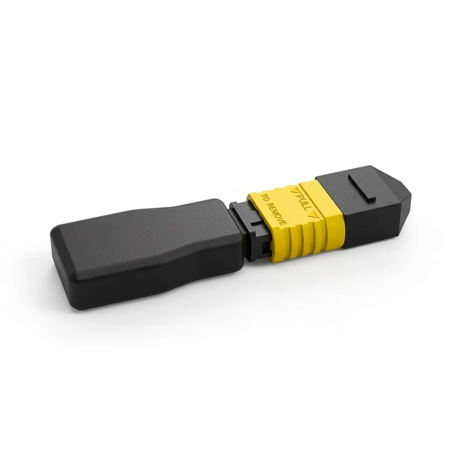 Alt view image 2 of 3 - SpeedyFiber 6PK 8F MPO Male Single-Mode Loopback, Yellow APC, OS2